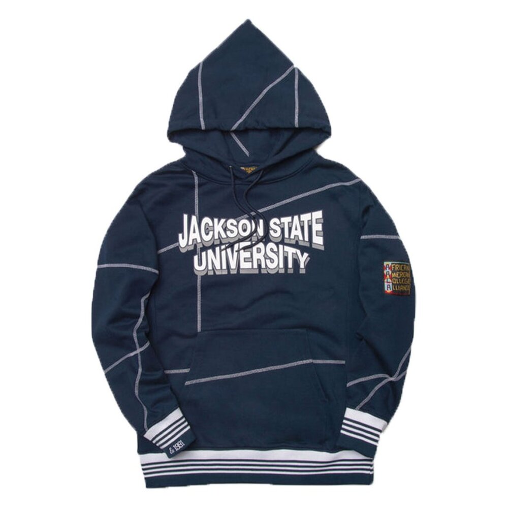 Jackson State University Hoodie Retro HBCU Pride AACA Sweatshirt, Navy